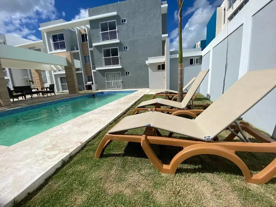 Apartment With Pool In Punta Cana Close To The Airport And Beach